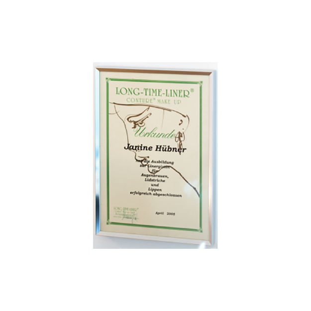 Urkunde Longtime Makeup